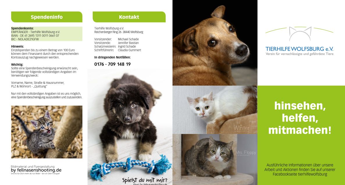 Unsere neuen Flyer sind da :-)))