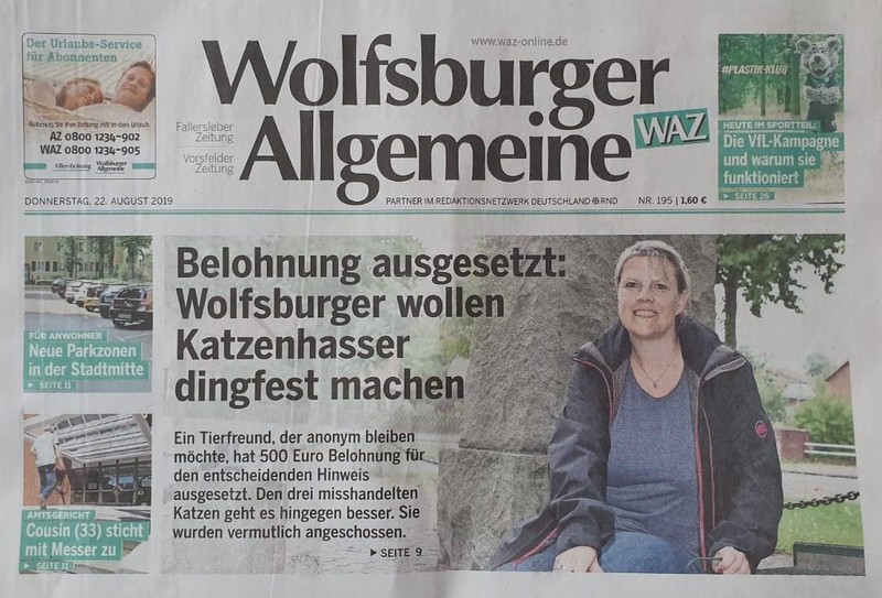 Belohnung ausgesetzt