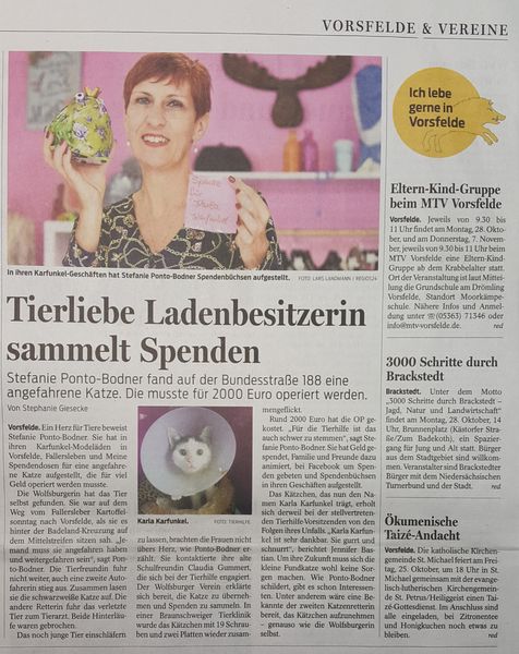 Tierliebe Ladenbesitzerin