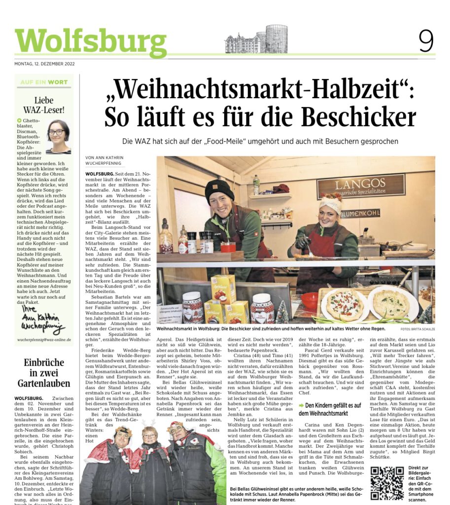 Weihnachtstombola